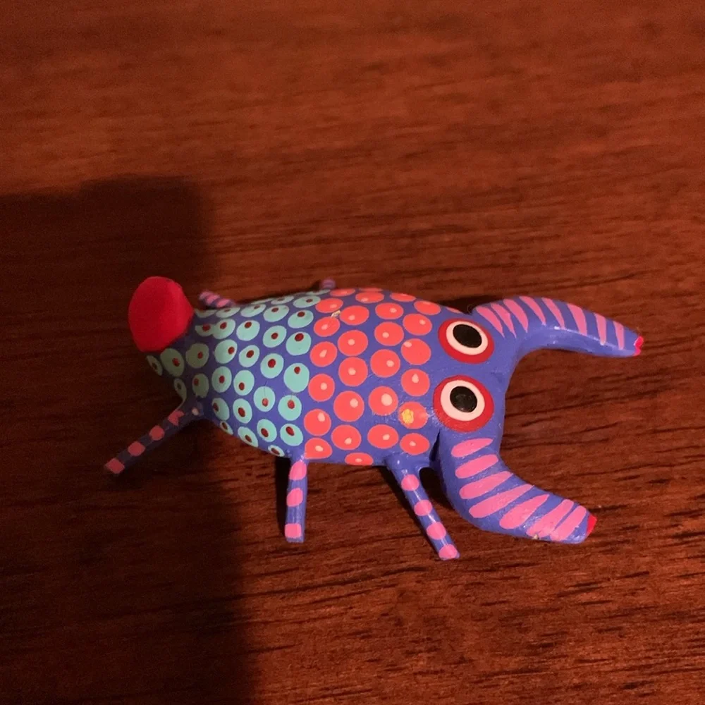 Colorful Fish-Shaped Pet Toy, one of a kind! Handmade made!